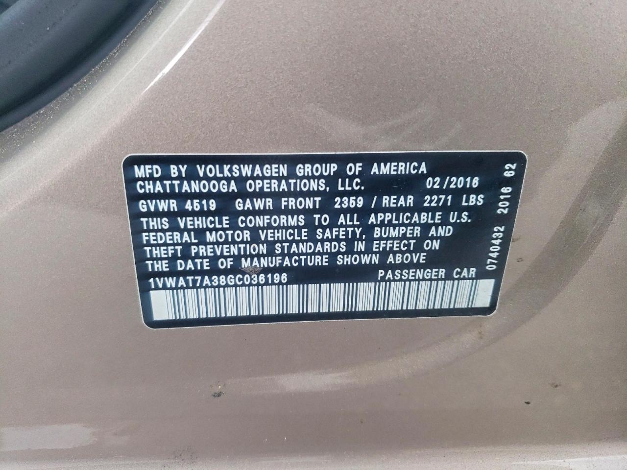 Volkswagen Passat S