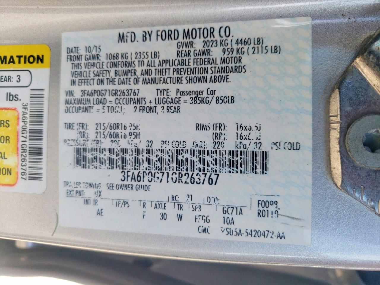 Ford Fusion S