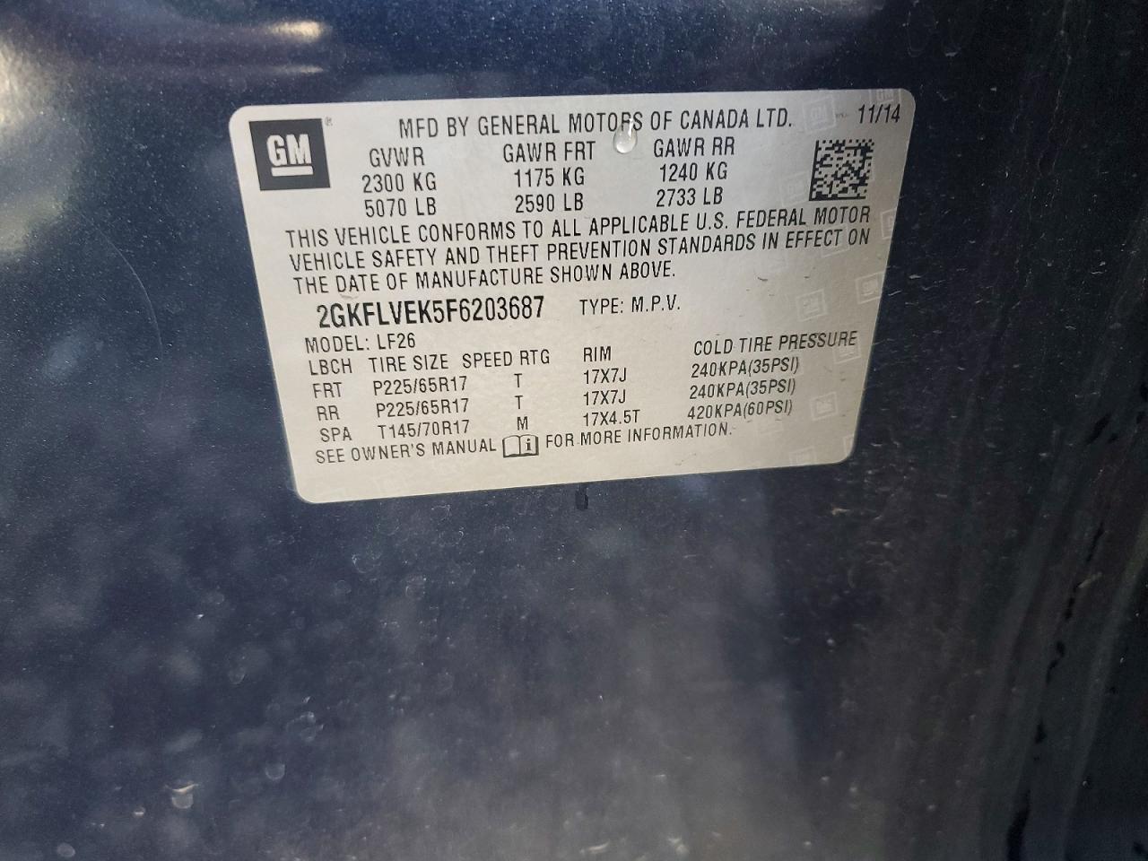GMC Terrain Sle