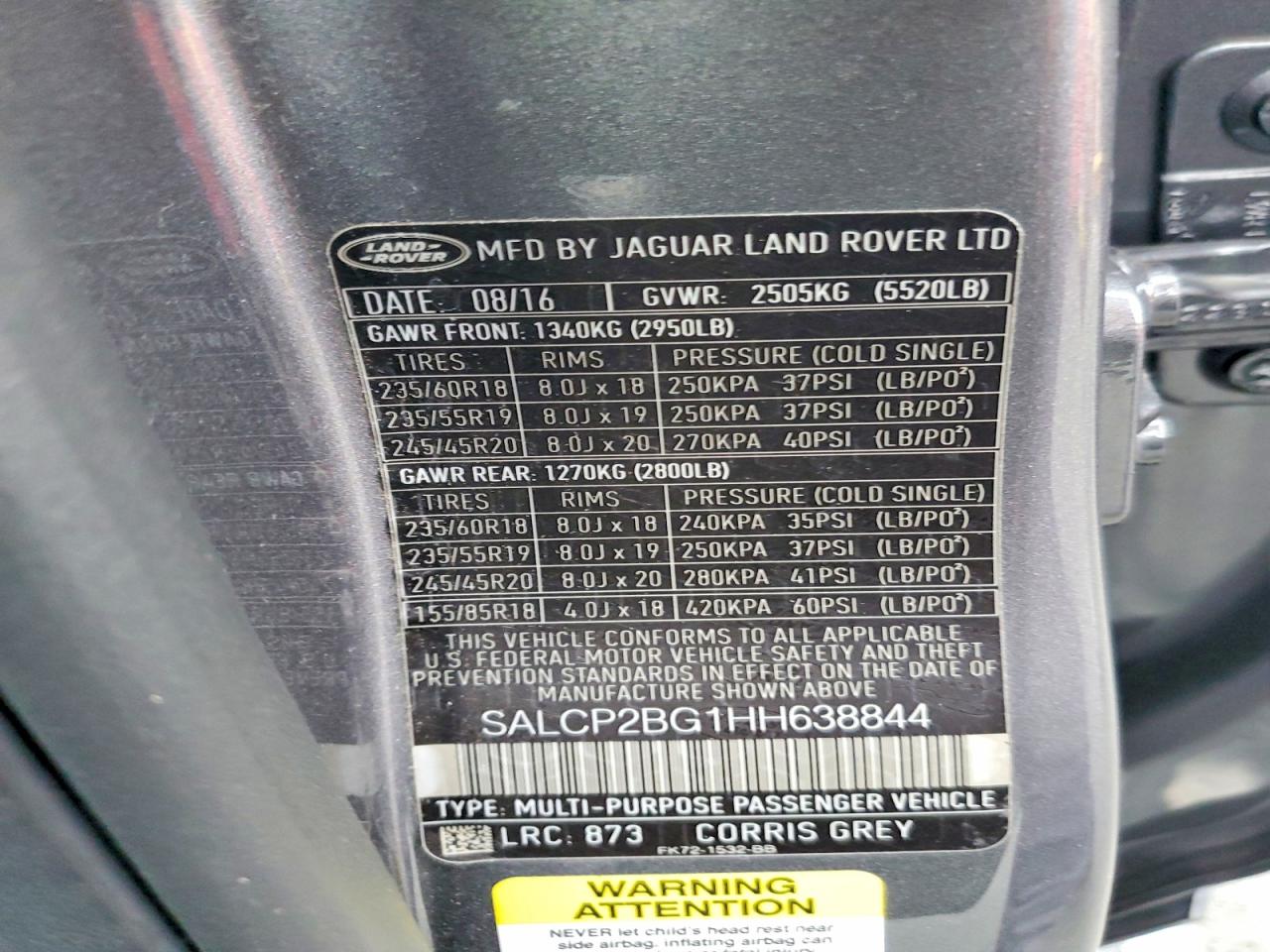 Land Rover Discovery Se
