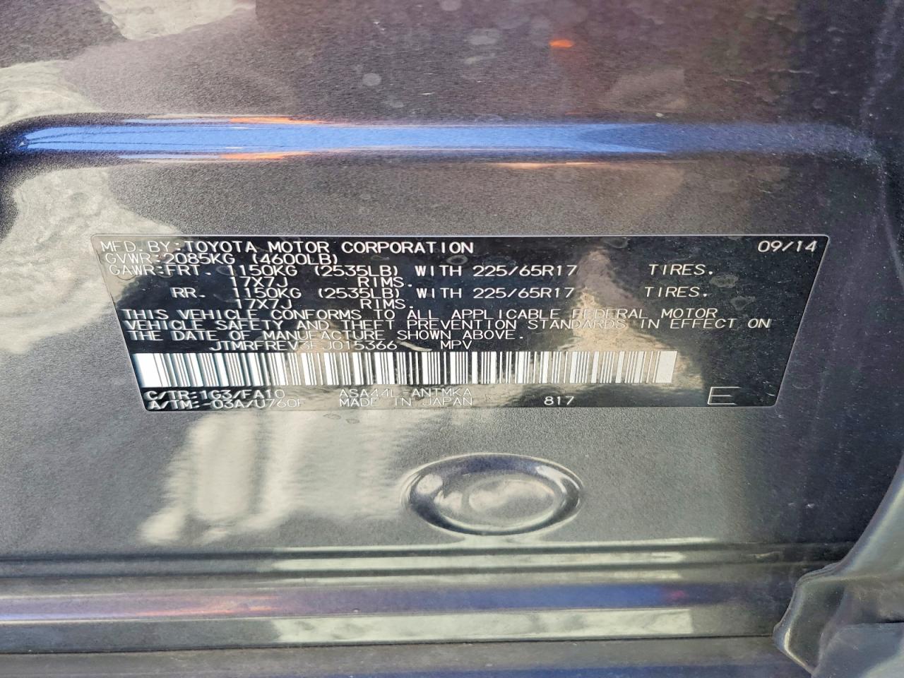Toyota RAV4 Xle