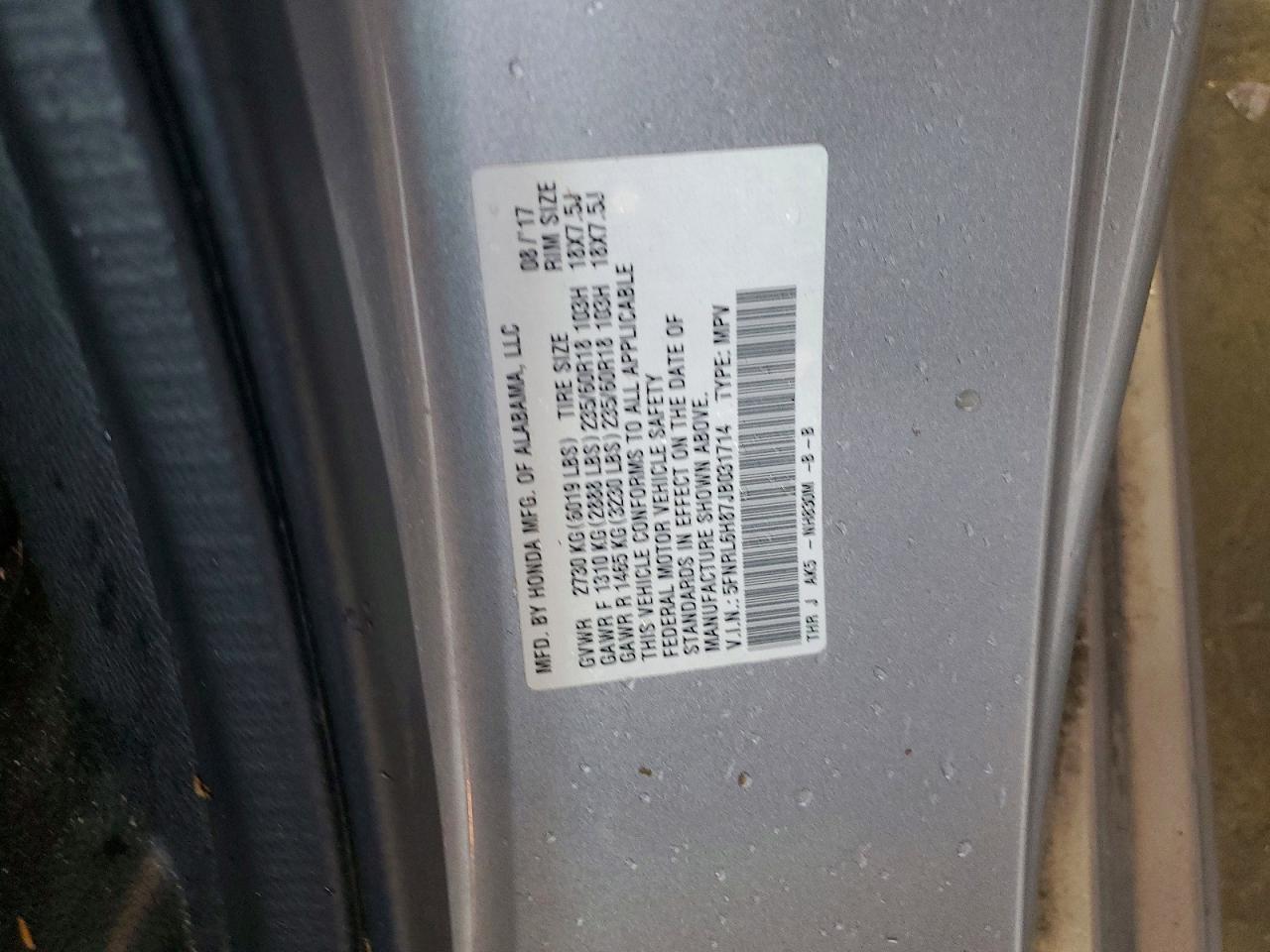 Honda Odyssey Touring