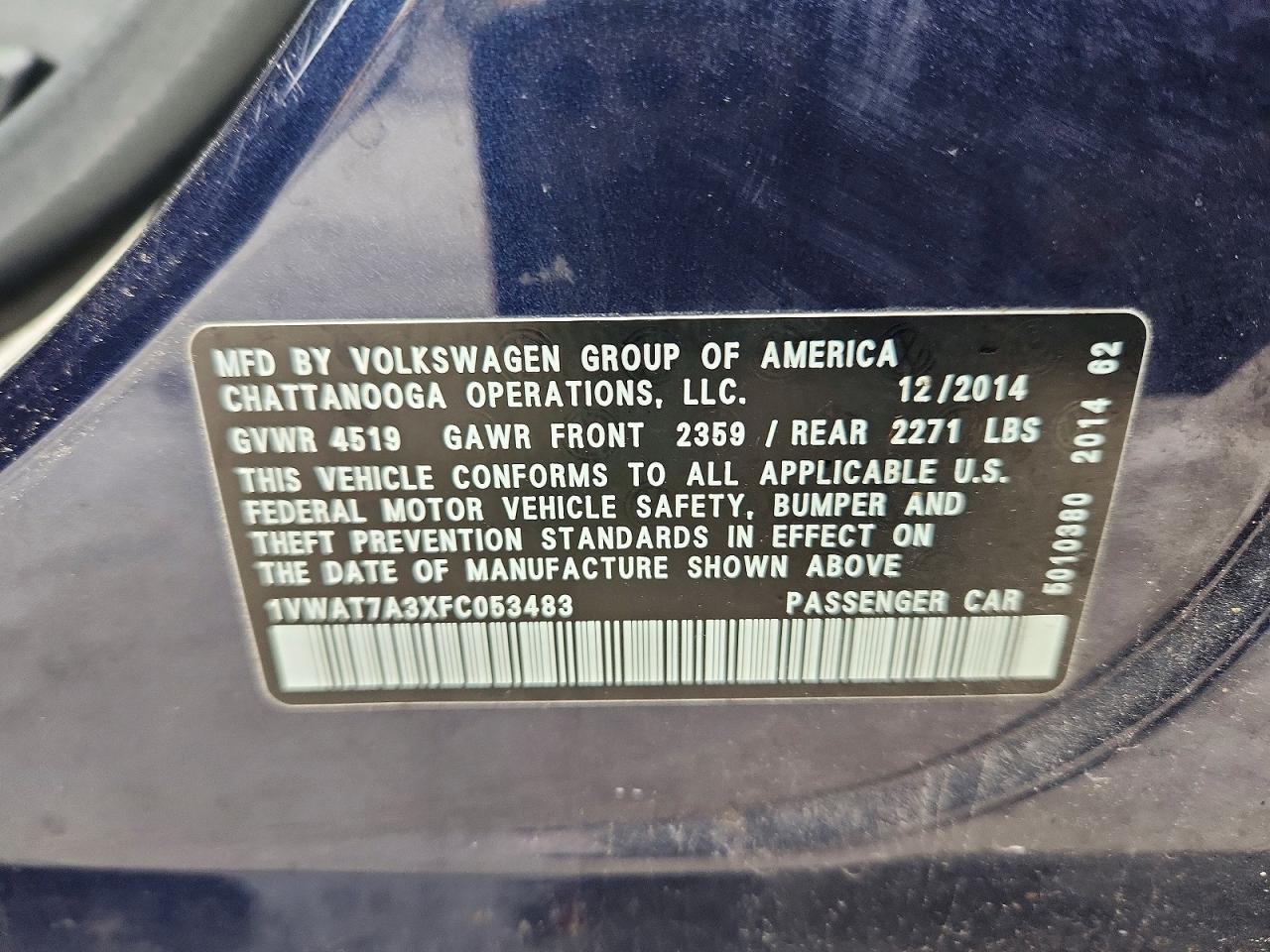 Volkswagen Passat S