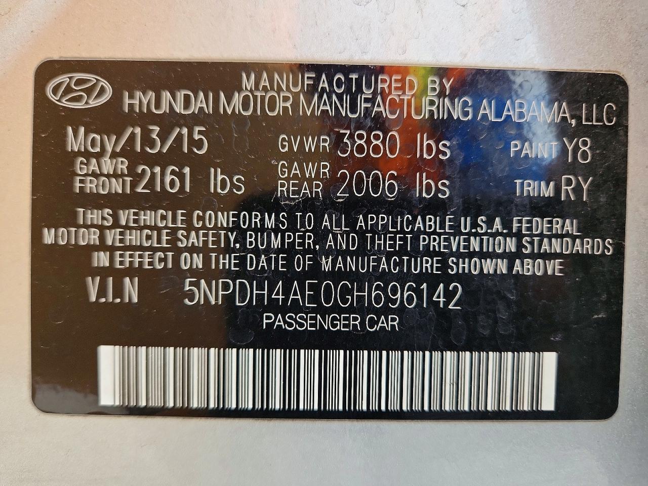Hyundai ELANTRA Value Edition