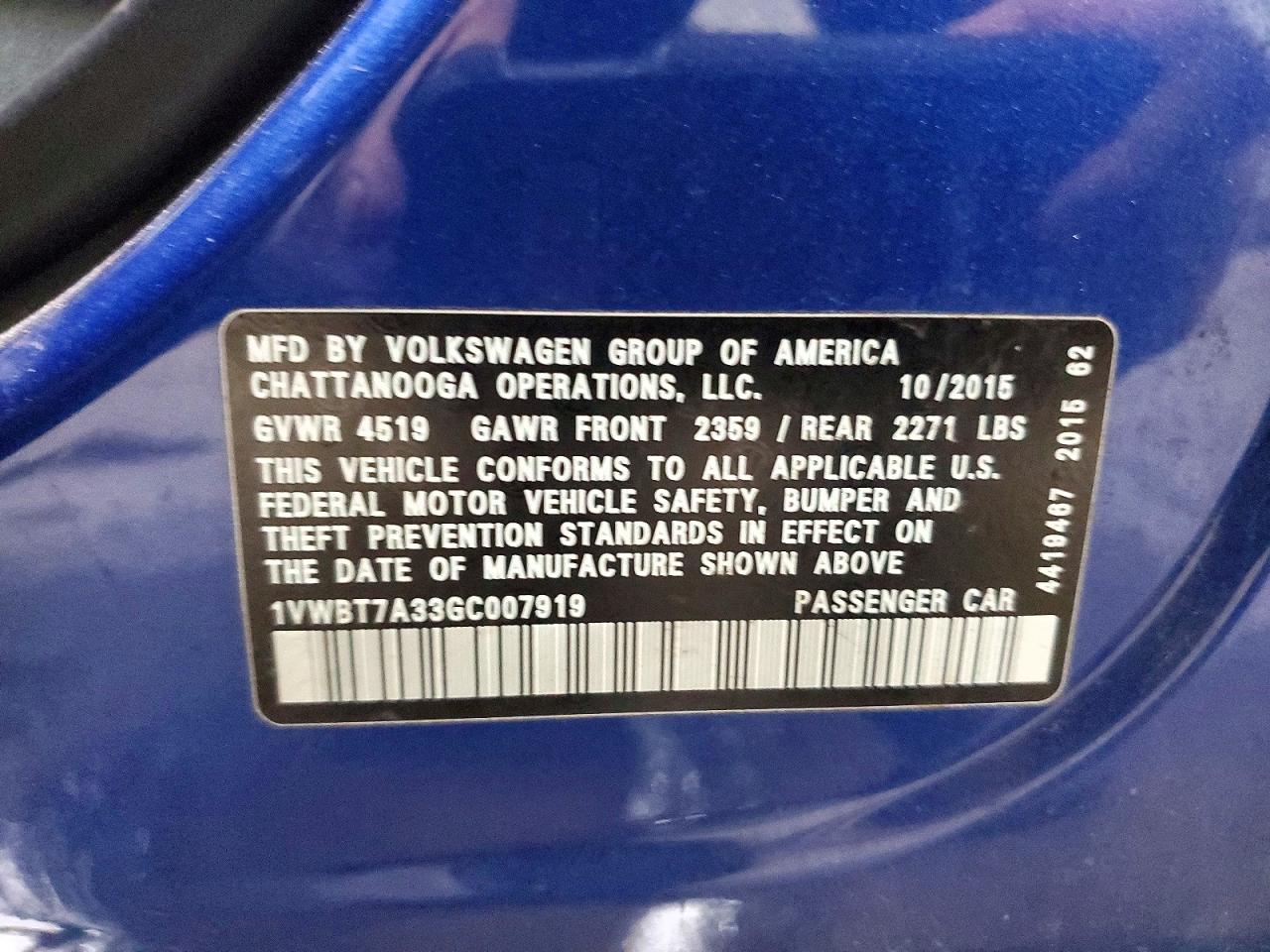 Volkswagen Passat Se