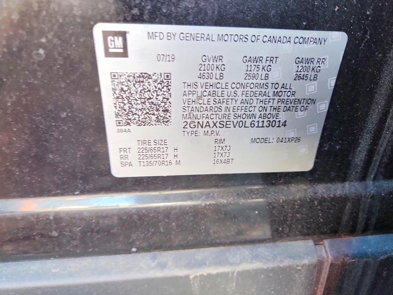 Chevrolet Equinox Ls