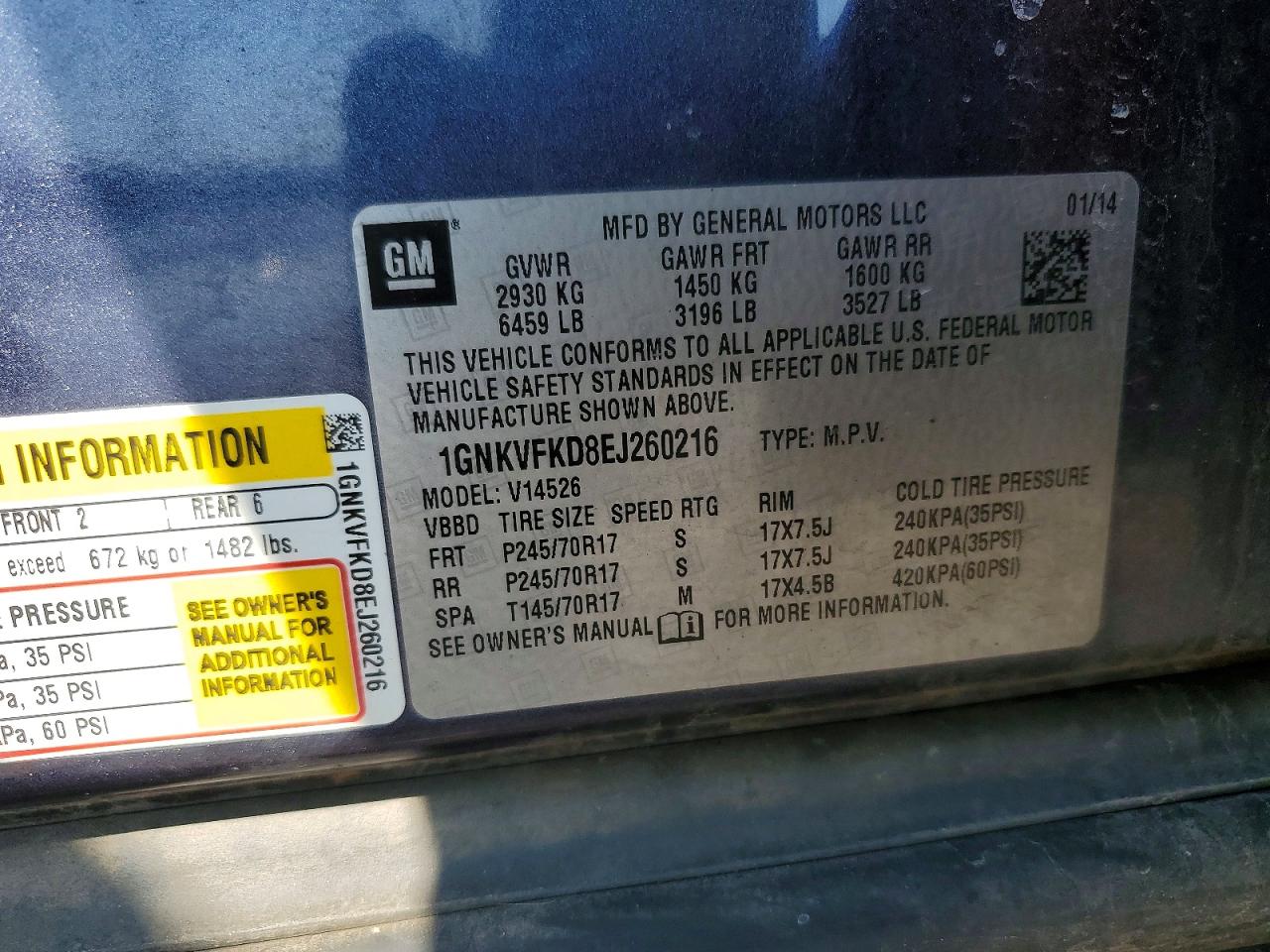 Chevrolet Traverse Ls