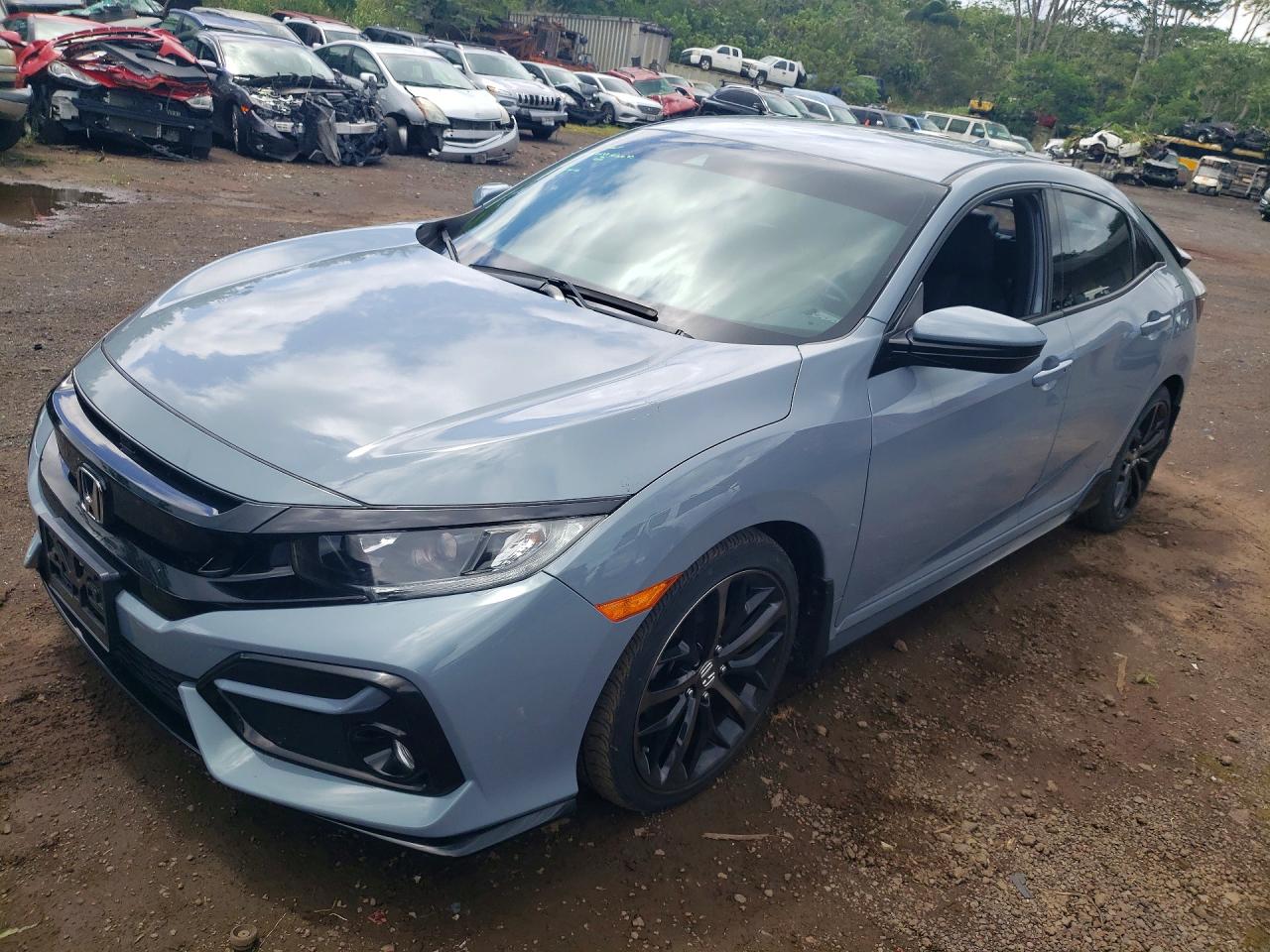 Salvage Honda Civic Image