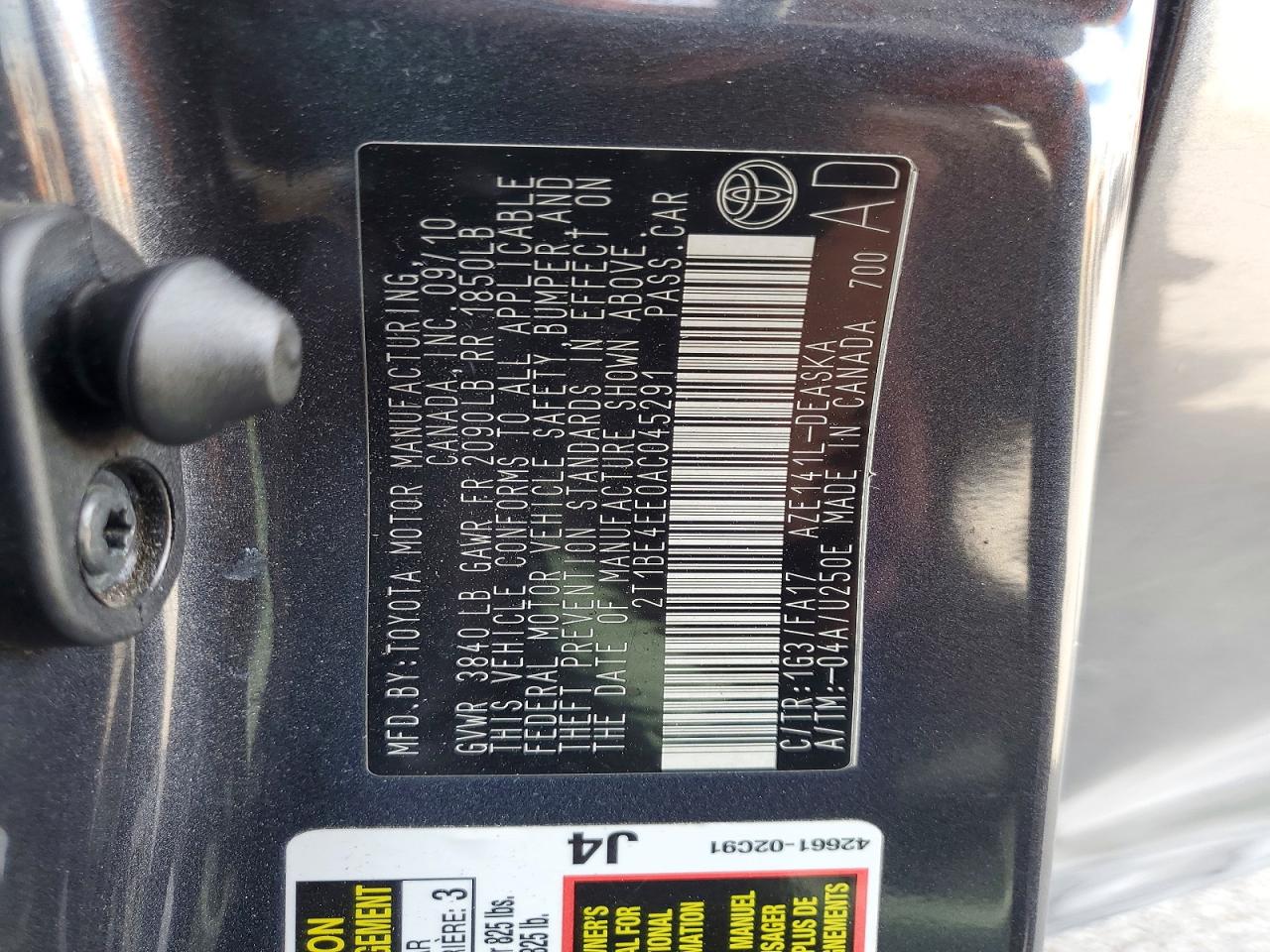 Toyota Corolla Xrs