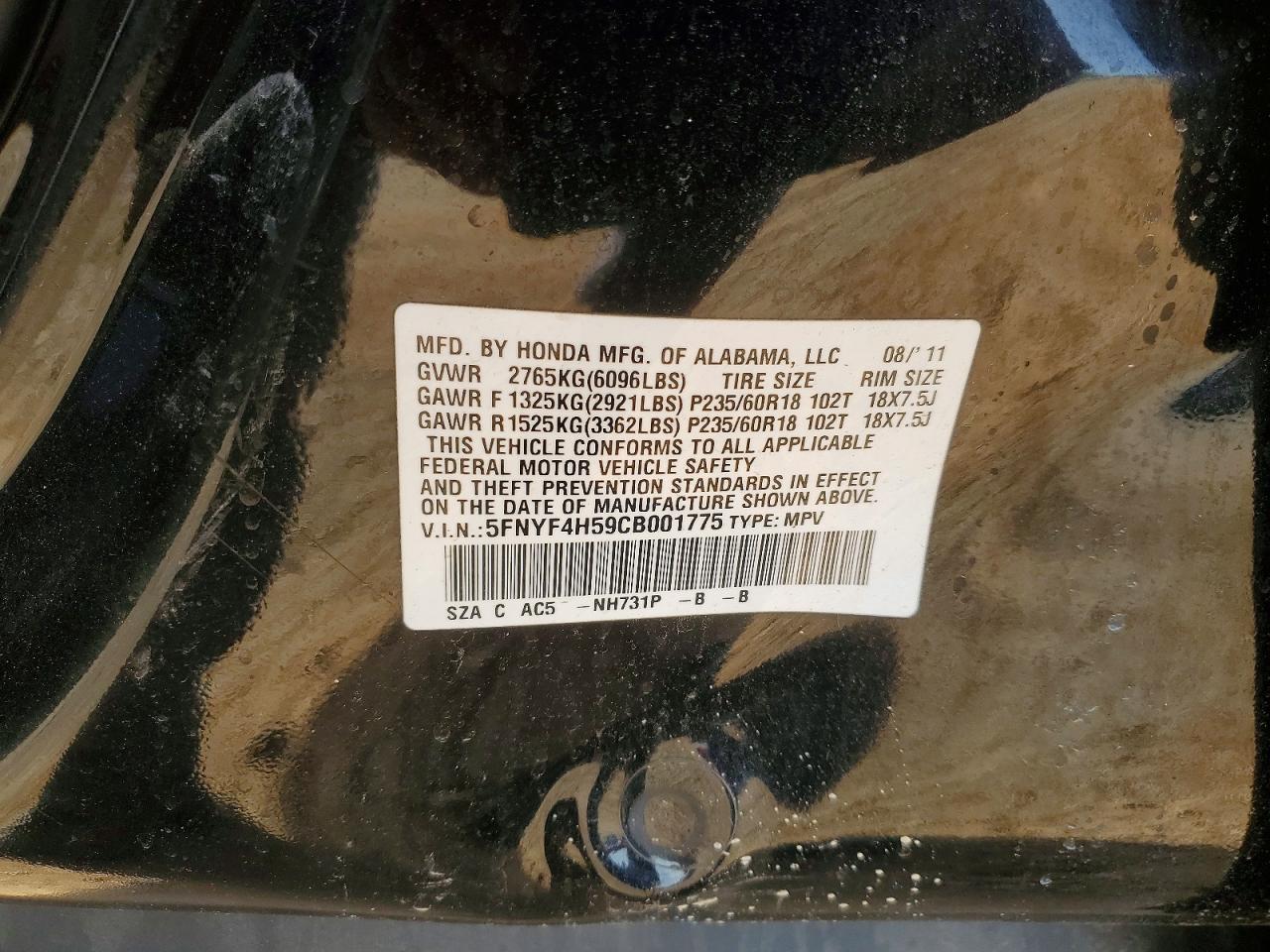 Honda Pilot Exl