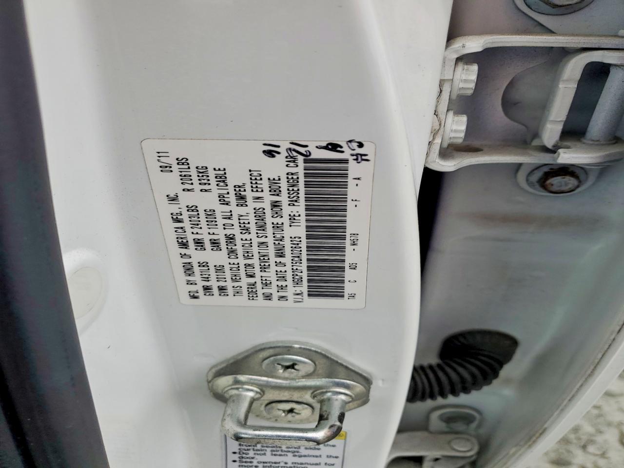 Honda Accord Ex