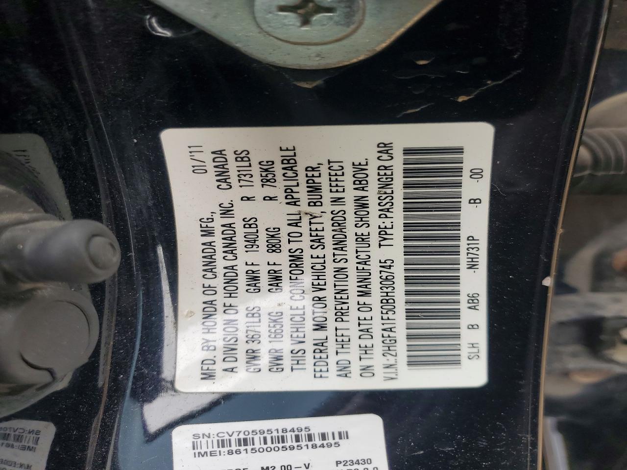 Honda Civic Lx