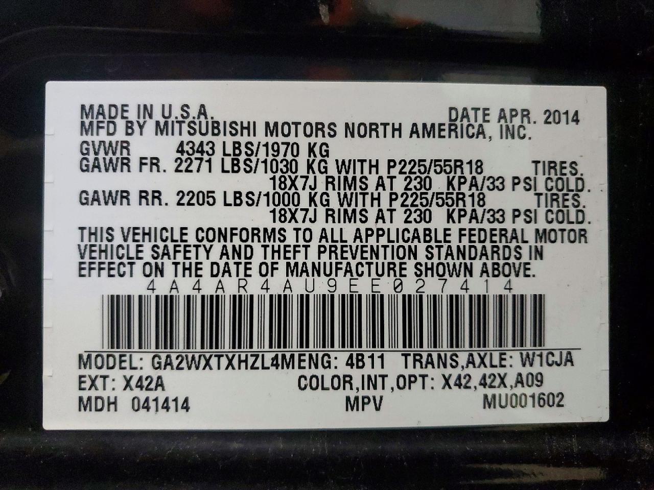 Mitsubishi Outlander Se