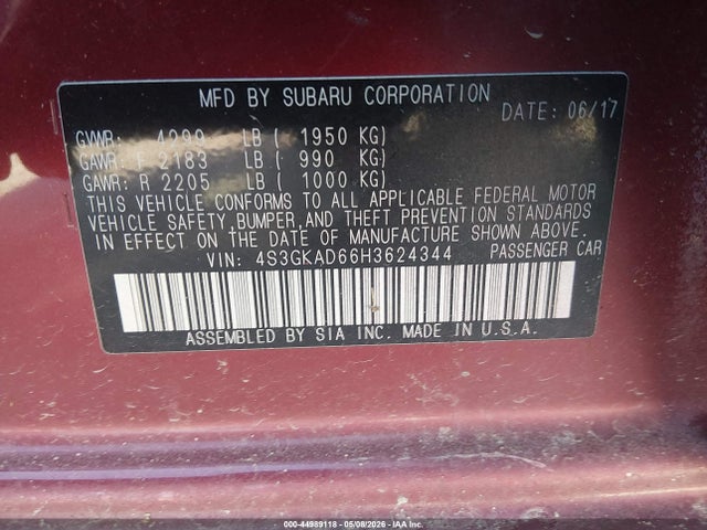 Subaru Impreza 2.0i Premium