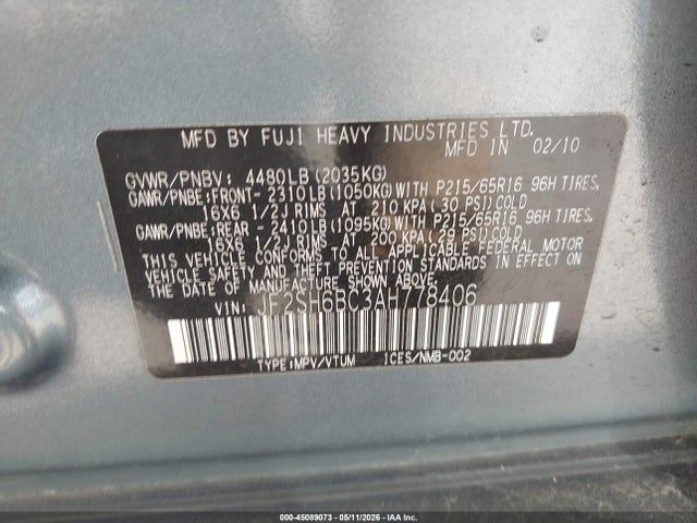 Subaru Forester 2.5x