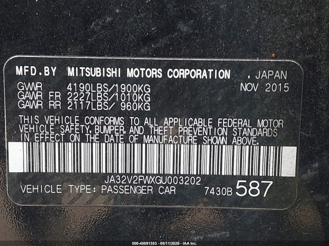 Mitsubishi Lancer Sel