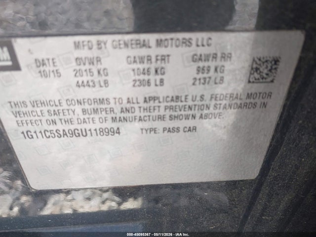 Chevrolet Malibu Lt