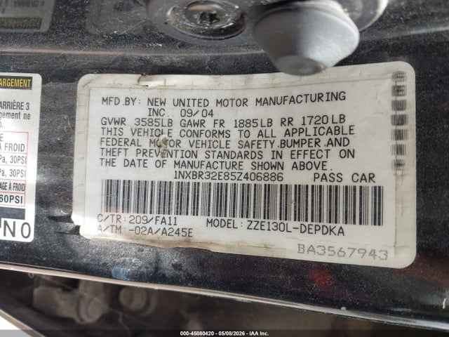Toyota Corolla Ce