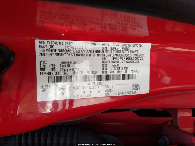 Ford Focus Se