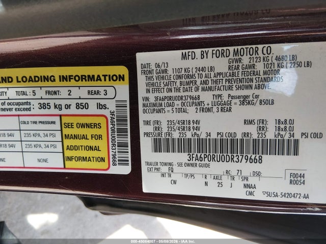 Ford Fusion Titanium