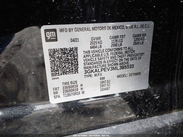 GMC Terrain Fwd Slt