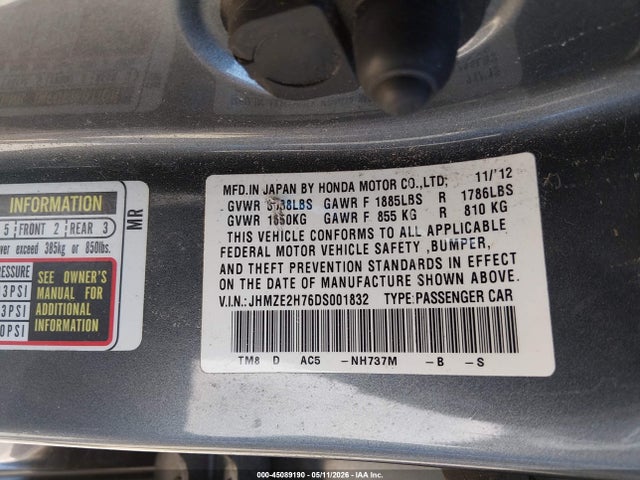 Honda Insight Ex