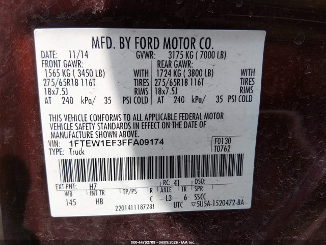Ford F-150 Lariat