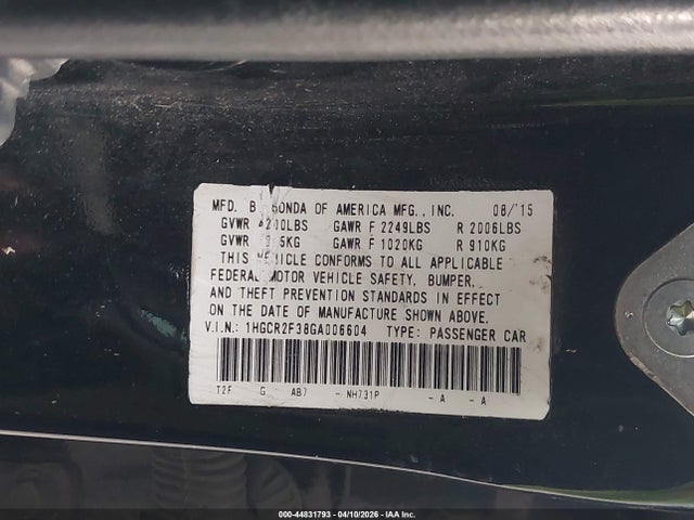 Honda Accord Lx
