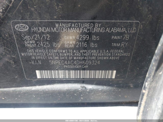 Hyundai SONATA Se