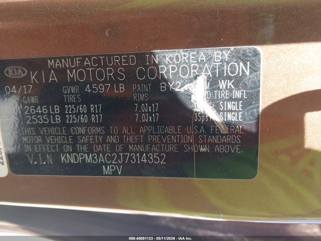Kia Sportage Lx
