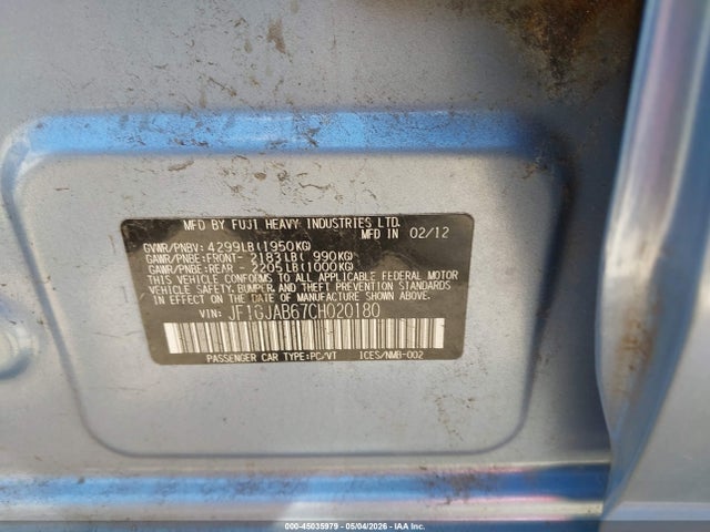 Subaru Impreza 2.0i Premium
