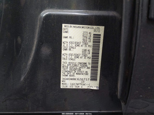 Nissan Pathfinder Sv