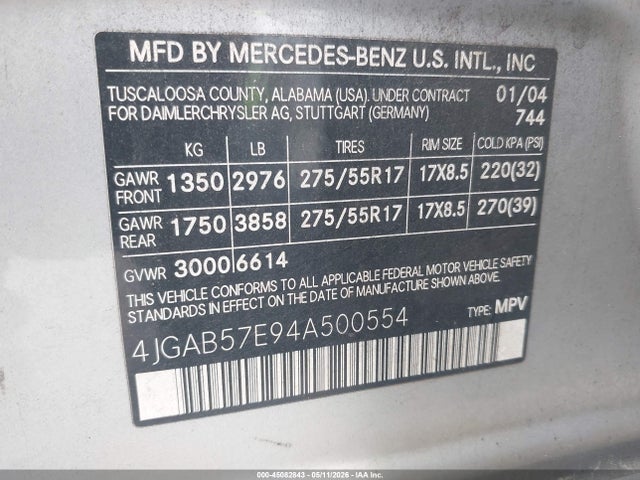 Mercedes-Benz M-Class 4matic