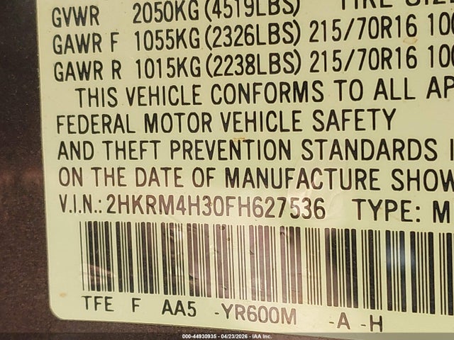 Honda CR-V Lx
