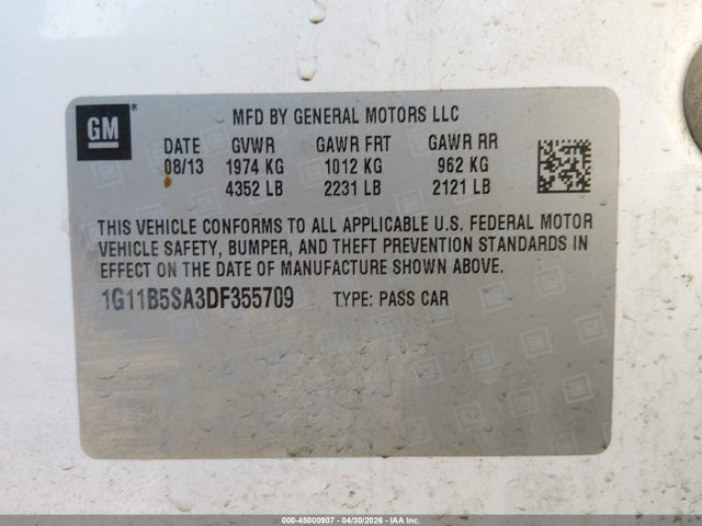 Chevrolet Malibu 1ls