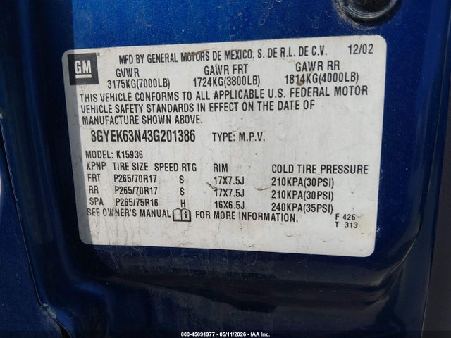 Cadillac Escalade Standard
