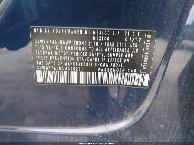 Volkswagen Jetta 2.5l Se
