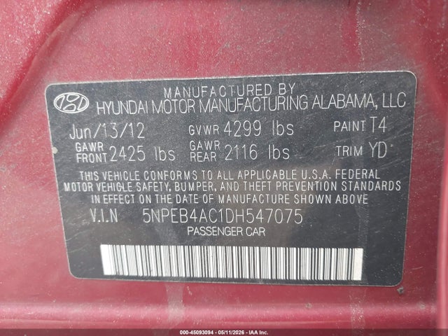 Hyundai SONATA Gls