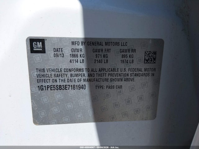 Chevrolet Cruze 2lt Auto