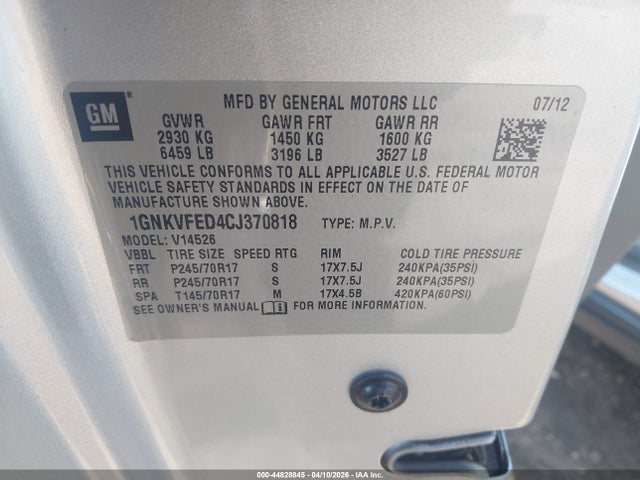 Chevrolet Traverse Ls