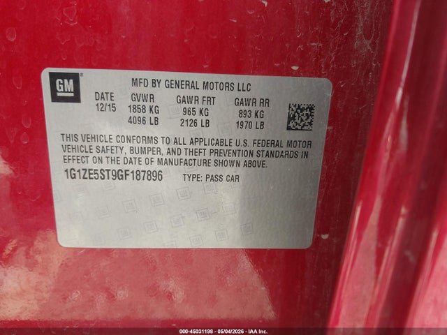 Chevrolet Malibu 1lt