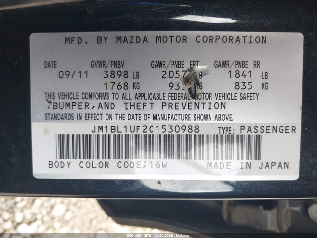 Mazda Mazda3 I Sport