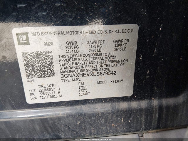 Chevrolet Equinox Fwd Ls