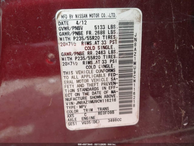 Nissan Murano Le