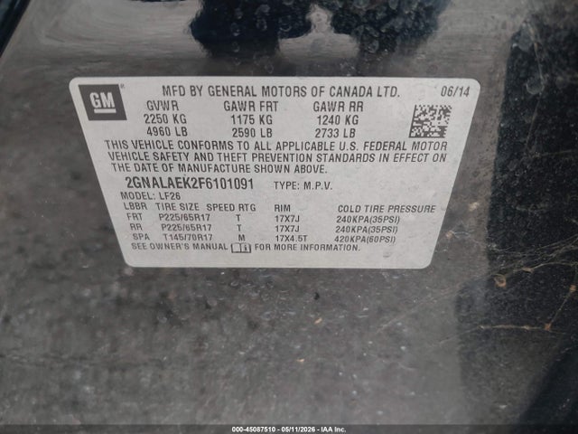 Chevrolet Equinox Ls