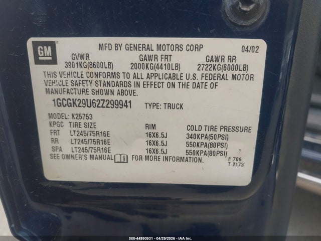 Chevrolet Silverado 2500 Ls