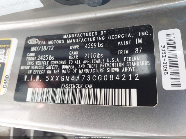 Kia Optima Lx