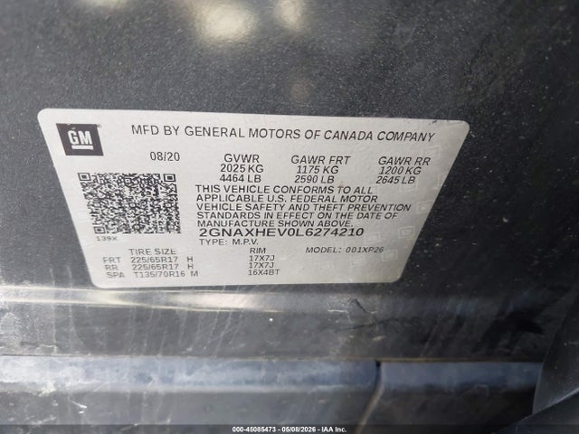 Chevrolet Equinox Fwd Ls