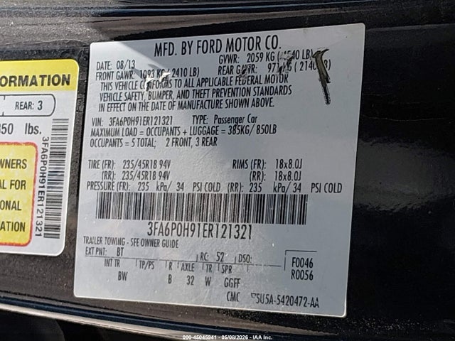 Ford Fusion Se