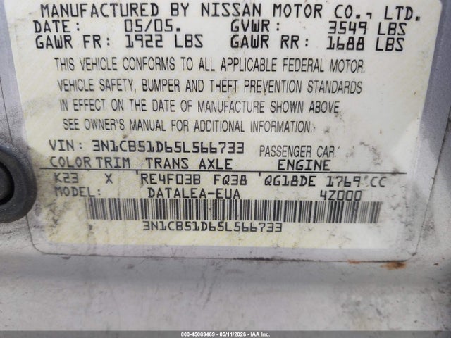 Nissan Sentra 1.8s